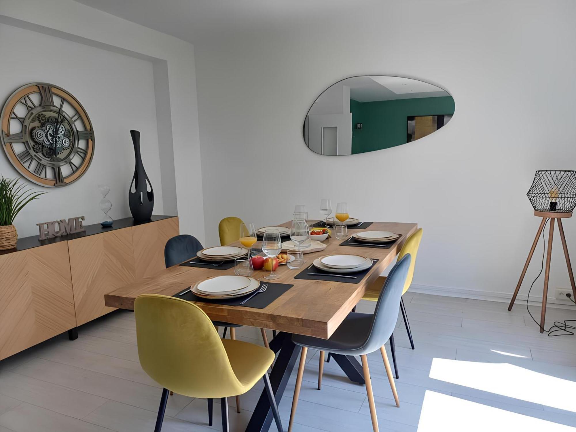 Proche Chu - 4 Couchages - Parking Gratuit - Local Velo Apartment Amiens Exterior photo
